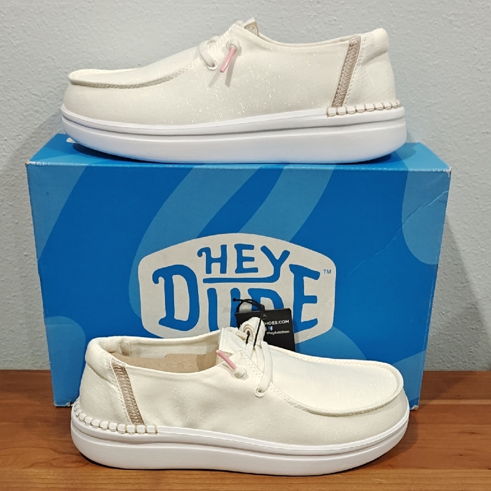 Hey Dude Wendy Rise Spark White
